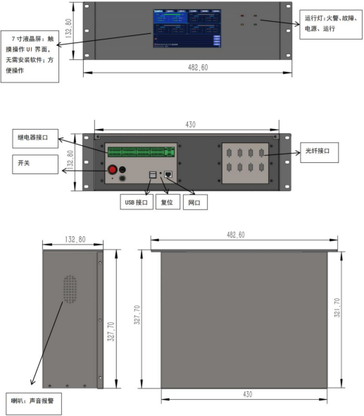 产物尺寸